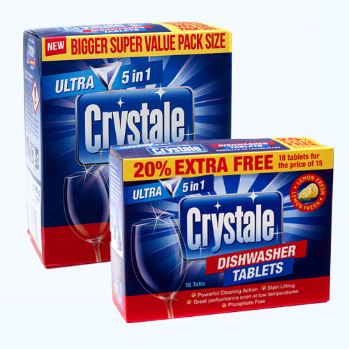 Crystale Dishwasher Tablets Data Sheet Safety