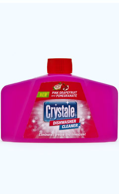 Crystale Dishwasher Cleaner Pink Grapefruit and Pomegranate