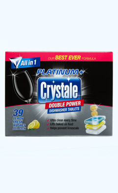 Crystale Platinum +  Dishwasher Tablets