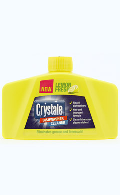 Crystale Dishwasher Cleaner, Lemon 