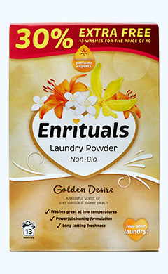 Enrituals Golden Desire Laundry Powder
