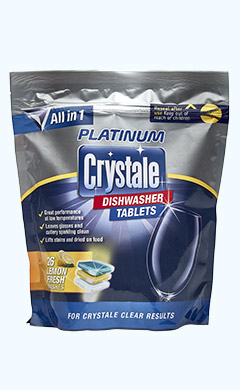 Crystale Platinum Dishwasher Tablets 26